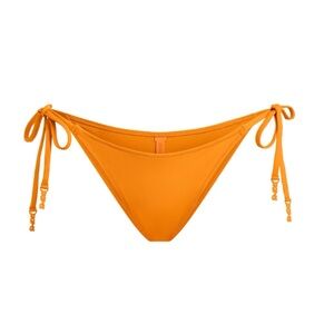 Skims Signature Swim Dipped Tie-Bottom Tangerine